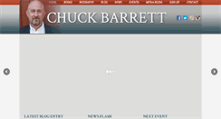 Desktop Screenshot of chuckbarrettbooks.com